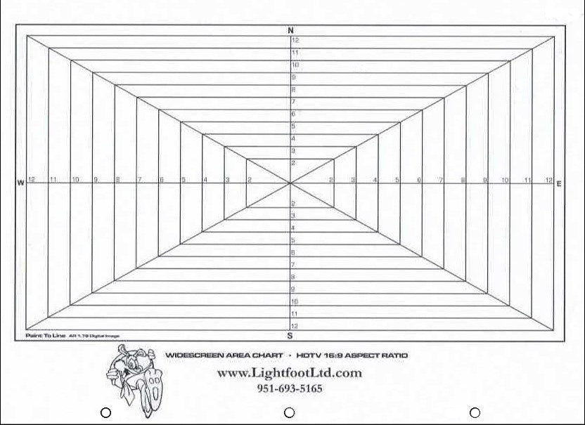 12f HD-WIDE SCREEN FIELD GUIDE 16:9 (ROUND HOLES)