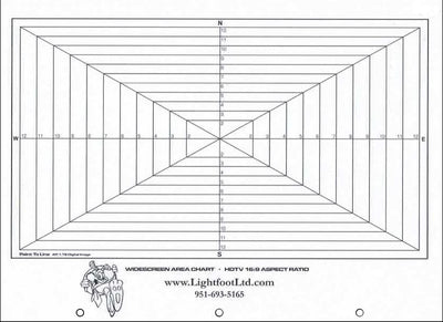 12f HD-WIDE SCREEN FIELD GUIDE 16:9 (ROUND HOLES)