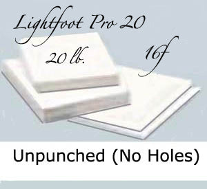 16f Lightfoot Pro 20 lb. 12"X17" (BY SPECIAL ORDER ONLY) CALL TO PLACE YOUR ORDER