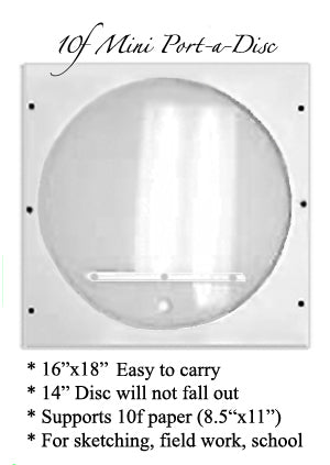 *10f Mini Port-a-Disc & Overlay